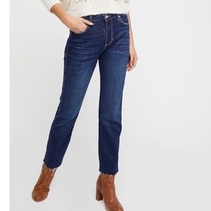 Free People Clean Girlfriend Jean